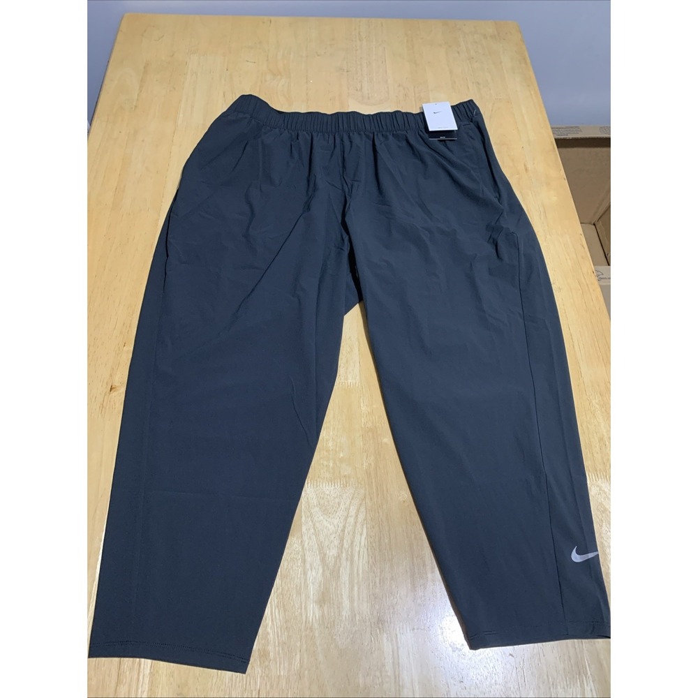 NIKE Plus Luxe Training Dri-Fit Mid Rise 7/8 Crop Leggings Black‎ 2X